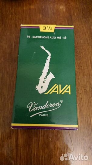 Трости для саксафона Vandoren java 3,5(8 штук)