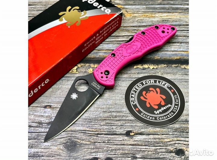 Spyderco delica 4 s30v black