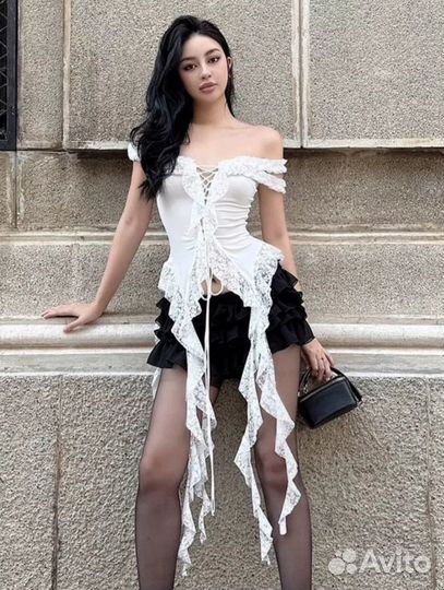 Топ с валанами