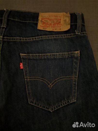 Джинсы Levi's 501 Оригинал (36/30)