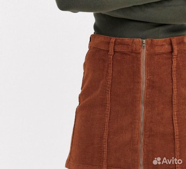 Юбка вельветовая ASOS размер S