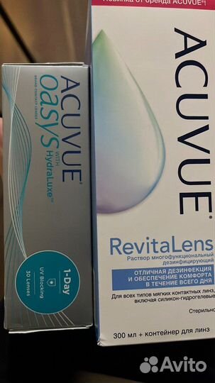 Линзы и футболка