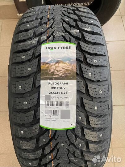 Ikon Tyres Autograph Ice 9 SUV 265/45 R21 108T
