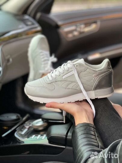 Кроссовки Reebok натуральная кожа