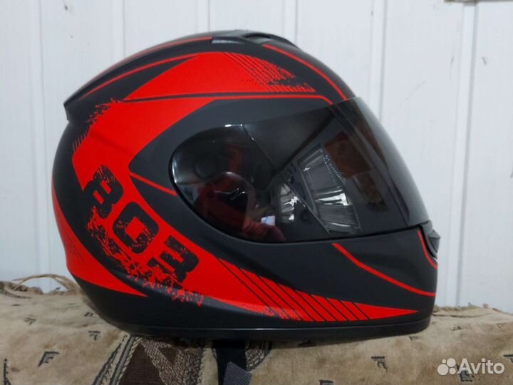 Мотошлем-803,интеграл,XL,58-61см