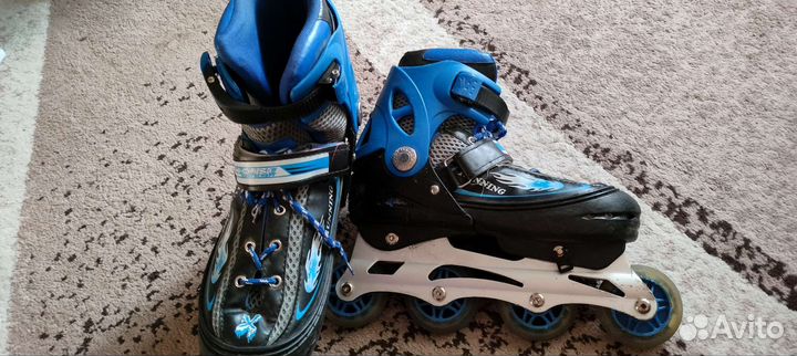 Роликовые коньки детские раздвижные