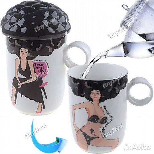 Кружка, меняющая цвет, 