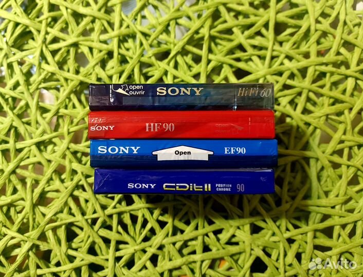Аудиокассеты Sony новые