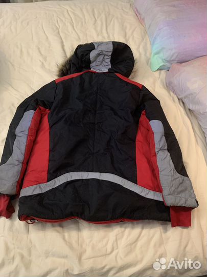 Куртка зимняя для мальчика бу 146