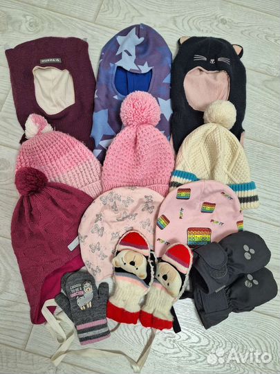 Шапки на 5-6 лет