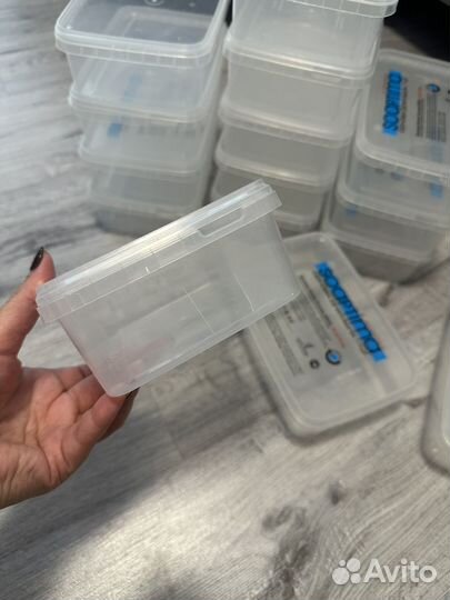 Пластиковая емкость/тара/контейнер 1000мл 15шт