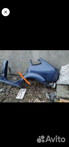 Крыло задняя левая четверть Ford Focus 2 хэтчбек