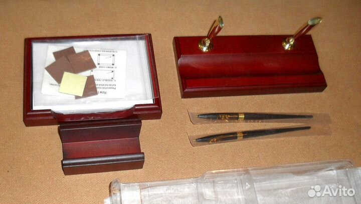 Набор руководителя визитница письменный