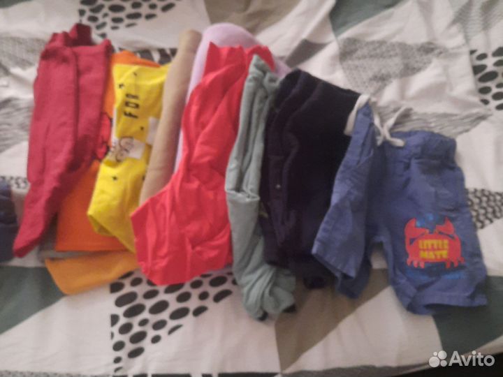 Мешок вещей на мальчика 3-4 года