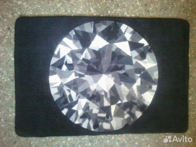 Коврик Бриллиант прикроватный, в ванную 60х90 см