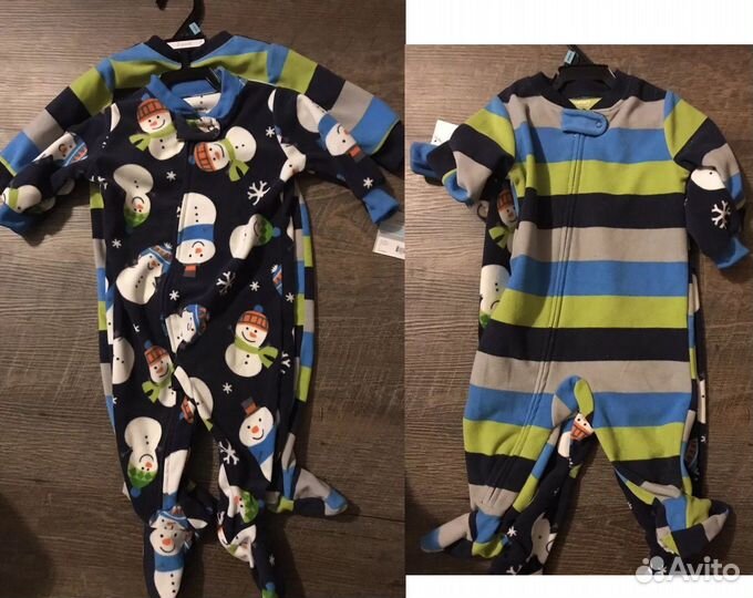 Флисовый комбинезон Carter's Gerber от 0 до 24 мес