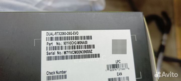 Видеокарта rtx 2060 6gb