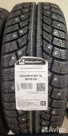Matador MP 30 Sibir Ice 2 205/60 R16 96T