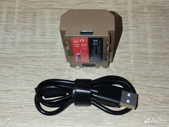 Probty с USB (Sony NP-FZ100) для Sony a7III, A6600