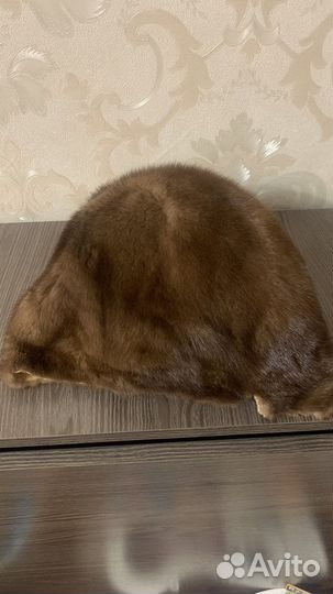 Шапка норковая шкурки норки от шапки мех