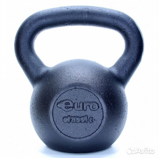 Гиря для кроссфита чугунная Euro-classic 24 кг