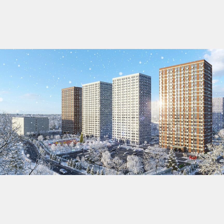 2-к. квартира, 47,2 м², 16/23 эт.