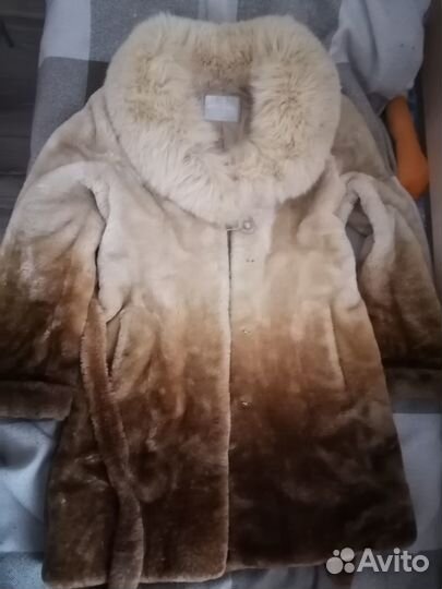 Шуба из мутона 48 50