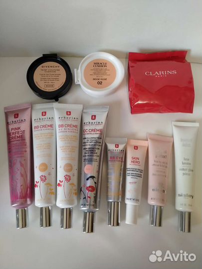 Тональные и корректоры Chanel YSL Lancome Dior