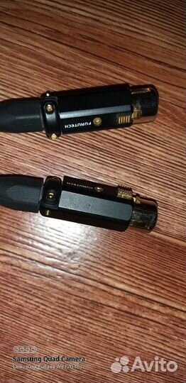 Межблочный.Разъёмы XLR 601(G) Furutech Fi 220