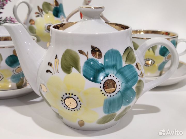 Чайный сервиз СССР барановка