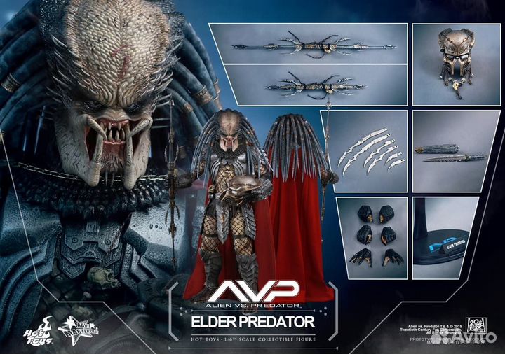 Hot toys MMS325 Elder Predator