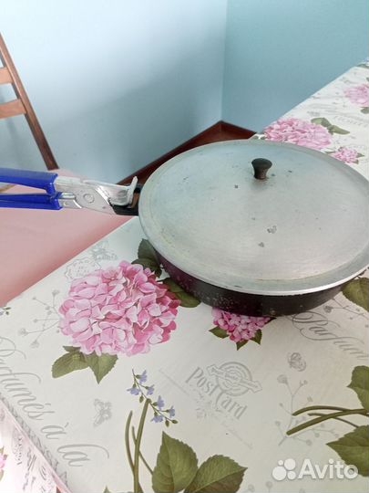 Чугунная сковорода СССР советская