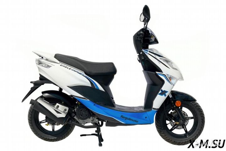 Скутер Regulmoto eagle 50 (LJ50QT-3L) колёса R12