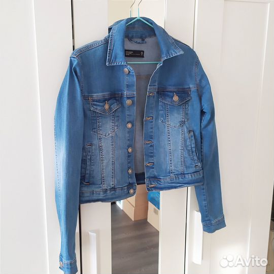Джинсовый пиджак женский