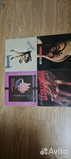 Виниловые пластинки рок зарубежный