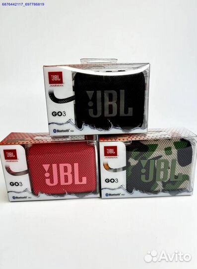 Колонка JBL GO 3