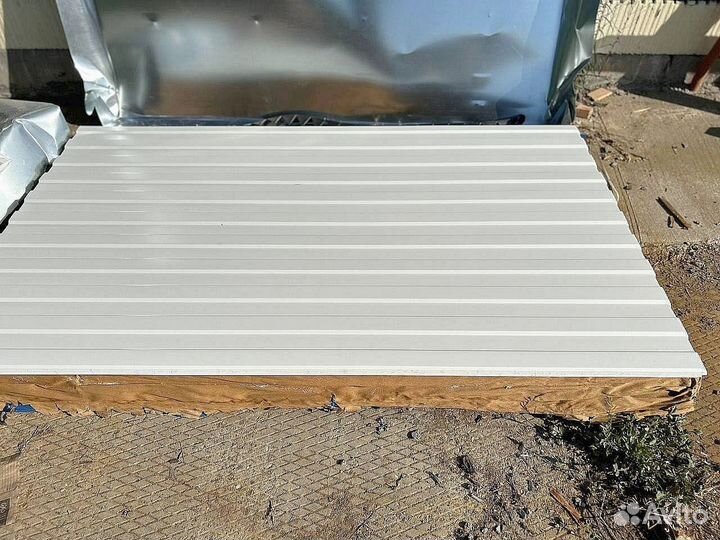 Профнастил С-8 (Новый) белый