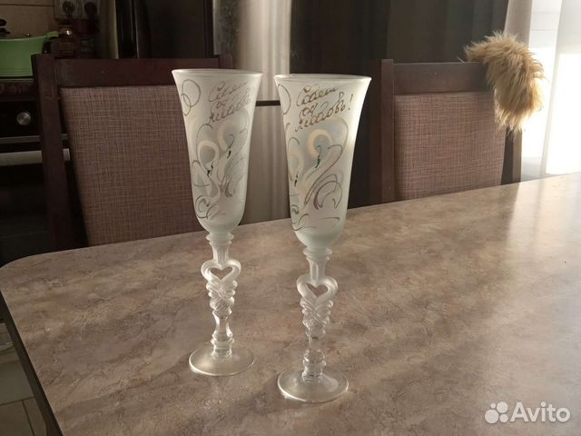 Свадебные фужеры