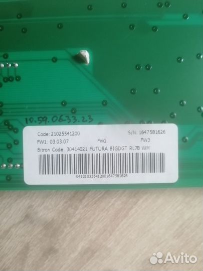 Модуль индикации стиральной машины Ariston