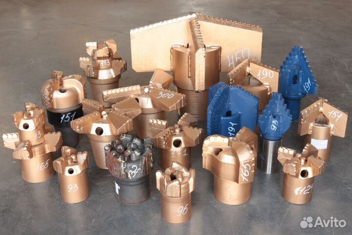 Долото PDC 125 мм. для скважин на воду (новое)