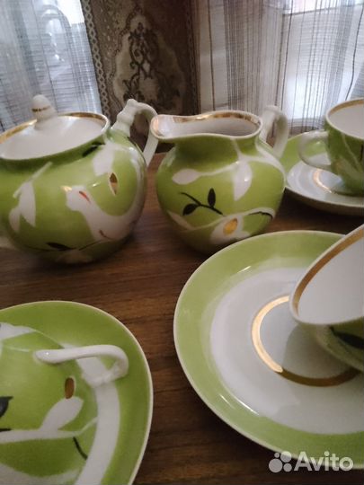 Предметы чайного сервиза Глухари
