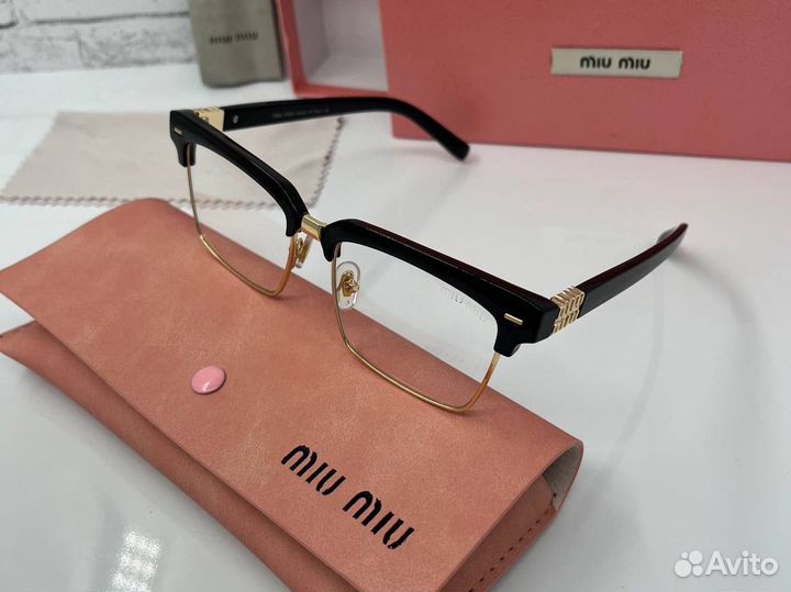 Очки имиджевые женские miu miu
