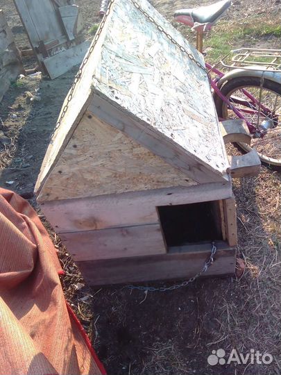 Будка для собаки утепленная