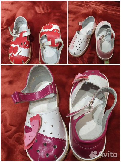 Детская обувь для сада