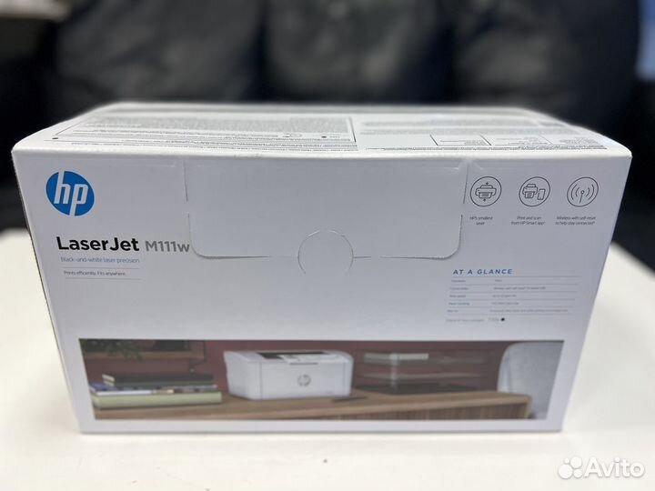 Лазерный принтер hp 111 с wifi. Гарантия