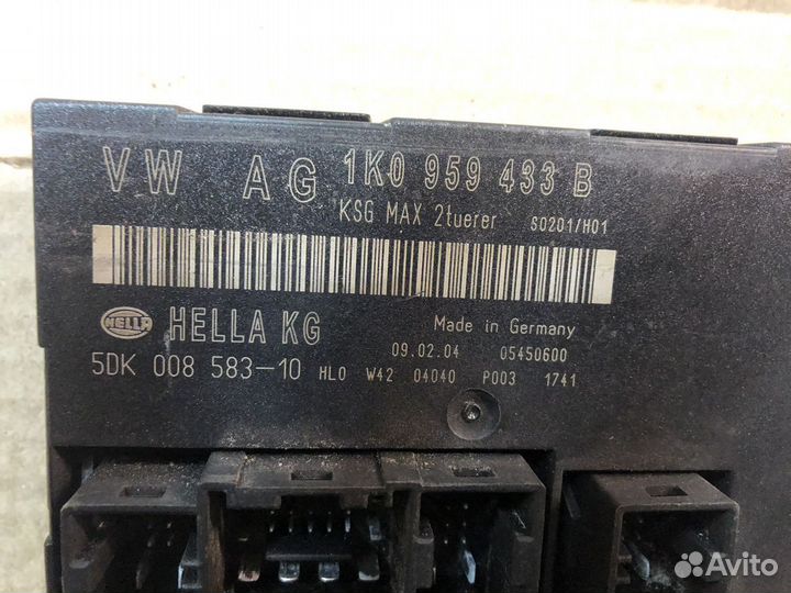 Блок комфорта Volkswagen Golf 5