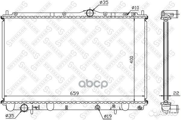 10-25142-SX радиатор системы охлаждения Volvo