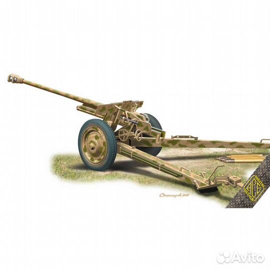 ACE72571 Pak.36(r) 7.62cm. German field gun
