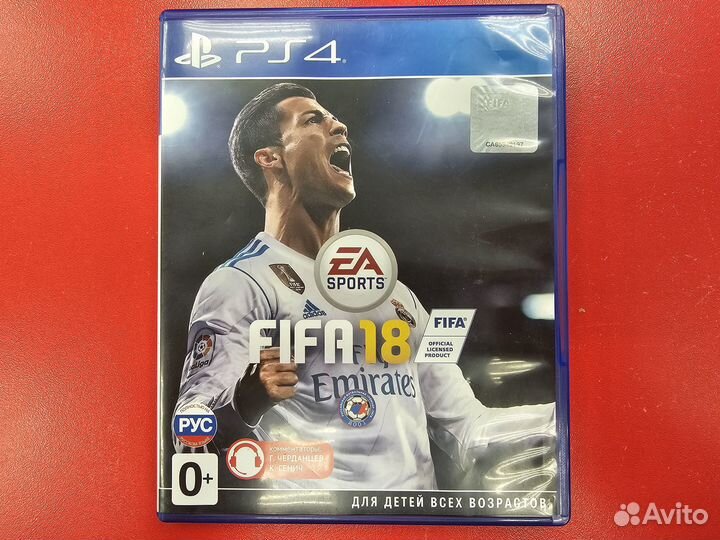 Игра Fifa 18 ps4