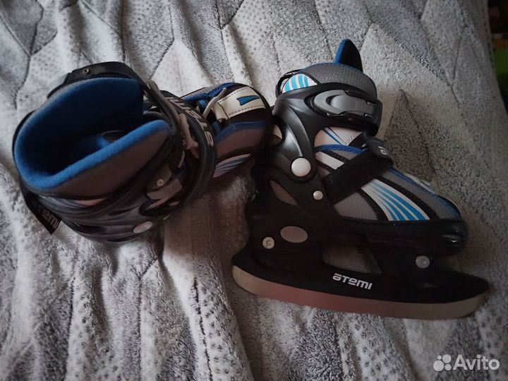 Коньки хоккейные детские